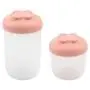 Contenants de Rangement pour Graines, Farine, Sucre, etc. (Petite et Grande Taille, Rose) Contenants de Rangement pour Graines, Farine, Sucre, etc. (Petite et Grande Taille, Rose)