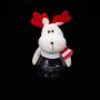 STOBOK 5pcs Christmas Candy Jars Christms Favor Boxes Christmas Food Storage Container for Cookies Christmas Reindeer Doll