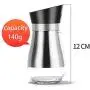 Étanchéliers Épices Support de Rangement en Verre Boîte de Rangement pour Bouteilles d'Épices en Acier Inox Support Rotatif Cuisine 140 ML (6 Boîtes) Étanchéliers Épices Support de Rangement en Verre Boîte de Rangement pour Bouteilles d'Épices en Acier Inox Support Rotatif Cuisine 140 ML (6 Boîtes)