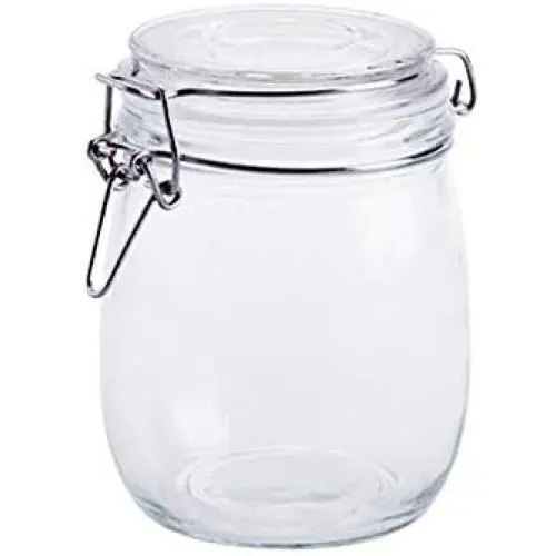 Clear Glass Candy Jar with Lid - Wide Mouth Preserving Jar Cookie Container Tea Storage Canisters Food Storage Container (750 ML/25 OZ) Clear Glass Candy Jar with Lid - Wide Mouth Preserving Jar Cookie Container Tea Storage Canisters Food Storage Container (750 ML/25 OZ)