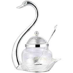 JUIOKK Kitchen Cooking Tools Condiment Pot Seasoning Container Spice Glass Jars Salt Sugar Bowl Pepper Coffee Storage Organizer