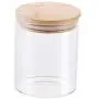 Yl Ly Bamboo Cover Transparent Glass Sealed Cans Kitchen Glass Bottle Household Food Candy Multi-Grain Jar Glass Jar 85150Mm_650Ml Yl Ly Bamboo Cover Transparent Glass Sealed Cans Kitchen Glass Bottle Household Food Candy Multi-Grain Jar Glass Jar 85150Mm_650Ml