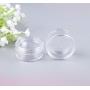 50Pcs 5g/5ml Clear Plastic Round Pot Jars Empty Sample Containers with Lids Small Tiny Bottle Travel Bottle Makeup Dispenser Holders for Lotion Eye Shadow Eye Cream Lip Balms Nail Art Jewelry