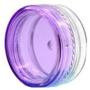 astore2017 25pcs 5g Clear Plastic Jars with Purple Lids,Stackable Cosmetic Container for Cream Toners Lip Balms