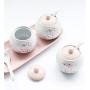 Mini Spice Jars Small fresh combination seasoning jar three-piece kitchen supplies