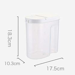 Food Savers Food Storage Containers Food Preservation Box Sealed jar Whole grain storage and storage tank Scale,17.510.313.3/18.3/26.5cm (Size : 17.510.318.3cm)