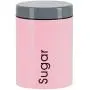 Genius Storage Jar Sugar, Stainless Steel, 1000 ml, Pink Genius Storage Jar Sugar, Stainless Steel, 1000 ml, Pink