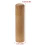 chuwa Bamboo Tube Tea Box Airtight Small Container Spices Storage Jar with Lid 4 Size