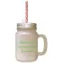 Green Before You Embark On Horney Of Revenge Frosted Glass Mason Jar With Straw Green Before You Embark On Horney Of Revenge Frosted Glass Mason Jar With Straw