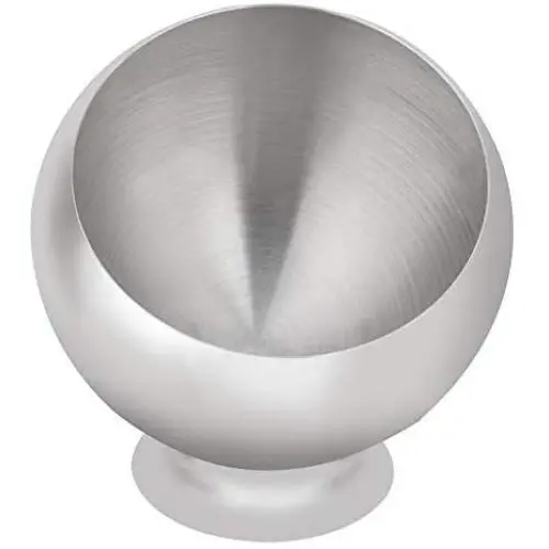 Oblique Mouth Bowl Stainless Steel Hot Pot Buffet Seasoning Bowl Spherical Helical Spice Jar Fruit Salad Sauce Sugar Storage(Large) Oblique Mouth Bowl Stainless Steel Hot Pot Buffet Seasoning Bowl Spherical Helical Spice Jar Fruit Salad Sauce Sugar Storage(Large)
