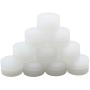 YHSWE 100Pcs 3ml Silicone Mini Container Oil Kitchen Wax Round Concentrate Box Multi Use Storage Jar for lip Balm and Creams Clear