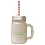 Green Eat Many Prunes Sit On Toilet Many Moons Frosted Glass Mason Jar With Straw
