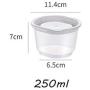 Storage Tank PP Transparent Sealed cans Food Storage Storage Tank (Color : A)