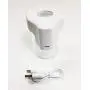 Bocal Vista (Blanc) - Récipient hermétique rechargeable USB avec couvercle amovible à 4x loupe et LED intégrée. Bocal Vista (Blanc) - Récipient hermétique rechargeable USB avec couvercle amovible à 4x loupe et LED intégrée.