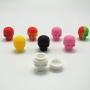 | Storage Bottles & Jars | 10pcs pcs New style 3ml skull silicone container food|grade silicone material for wax oil dab cigrette cream jar | by HUDITOOLS | 1 PCs