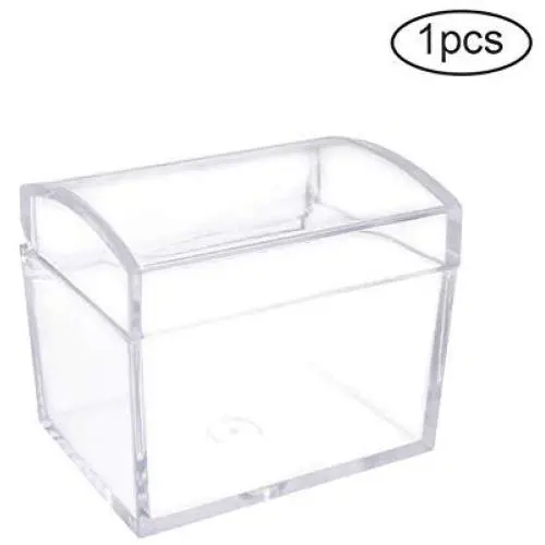 Bunte Aufbewahrungsbox Süßigkeiten Geschenkbehälter Glasbehälter Kosmetik Organizer für Hochzeit Party Favors Süßigkeiten