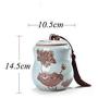 Tea Container Ceramic Sealed Cans Food Storage Jar Spice Sugar Bowl Household Tea Coffee Storage Bottles & Jars,7