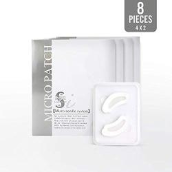 Spa Treatment iMicro Patch, Microneedle Patches with Hyaluronic Acid for Your Under Eye 2 x 4 set (8 pieces)