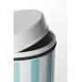 Premier Housewares Candy Stripe Cookie Canister - Blue