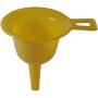 Viva housewares Spice jar Made of Glass with Cork Stopper, usable as Glass Jars and Storage tins for Spices, Salt, etc, Glass, Yellow, 50 ml