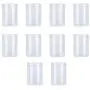 UPKOCH 10 pcs Food Storage Jar 500ml Transparent Plastic Bottles Sealed Can with Lid for Candy Cookies Snacks Scented Tea Kitchen Containers UPKOCH 10 pcs Food Storage Jar 500ml Transparent Plastic Bottles Sealed Can with Lid for Candy Cookies Snacks Scented Tea Kitchen Containers