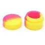 Contenants d'Énergie Colorés en Silicone Rond, 2ML, 100 Pièces – Boîtes de Rangement S &[Non-Stick]