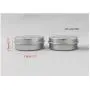 RAYNAG 10 Pieces Round Aluminum Cans Screw Lid Metal Tins Jars Empty Slip Slide Containers,0.5 oz/15 ml RAYNAG 10 Pieces Round Aluminum Cans Screw Lid Metal Tins Jars Empty Slip Slide Containers,0.5 oz/15 ml