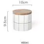 Round Plaid Sealed Ceramic Storage Jar For Spices Tea Coffee Can Tank Food Container Bottle With Lid For Kitchen Organizer,S Round Plaid Sealed Ceramic Storage Jar For Spices Tea Coffee Can Tank Food Container Bottle With Lid For Kitchen Organizer,S