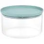 Brabantia Stackable Storage Jar with Lid, Glass Container, Box, Tub, Mint / Transparent, 110641