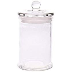 Kitchen Food Storage Jar Airtight Food Storage Kitchen Glass Jar Moisture-Proof Home Multi-Purpose Jam Bottle Cruet Storage Tank Glass Transparent Grains With Cover, 750Ml