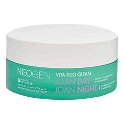 NEOGEN x Joan Kim Vita Duo Cream, Joan Day and Night Cream, Korean dual cream, Natural ingredients Green Tea and Vitamin C, 3.52 oz