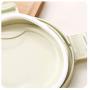 storage jar Grain container Food container Storage Box，Refrigerator plastic sealed cans milk powder food kitchen grains storage transparent storage tank, light green, medium