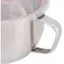 Basse en acier inoxydable, 25cm (1300ml) avec poignée et couvercle étanche pour préparer les nouilles instantanées, cuisiner et pâtisser. Basse en acier inoxydable, 25cm (1300ml) avec poignée et couvercle étanche pour préparer les nouilles instantanées, cuisiner et pâtisser.