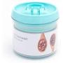 Yl Ly Food Storage Round Grains Plastic Storage Tank Kitchen Transparent Food Storage Box Storage Box Snack Storage Jar Pink_700Ml