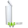 W Gallery 10 White 60 Dram Pop Top - Airtight Smell Proof Containers - Plastic Medical Grade Prescription Bottles for Pills Herbs Flowers Supplements, Bulk Pack, Not Glass Jars