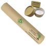 No Tree Was Harmed 1 OZ Kraft Paperboard Jars, 12 Pack, Bamboo Cardboard Jars, Lip Balm/Salve/Balm/Lip Scrub, Aluminum Tin Alternative, Eco Tubes, Cosmetic Containers, Compostable/Biodegradable, 30 ML