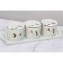 Mini Spice Jars Creative home multi-function kitchen supplies seasoning tank set