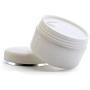 20g/50g/100g Refillable Make-up Cosmetic Jars White Plastic Jar with Dome Lid Empty Face Cream Lip Balm Lotion Storage Container Case Pot (Pack of 6) (50g)