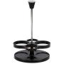 LQQGXLCondiment bottle, jar condiment storage box Oil dispenser, cooking oil and vinegar dispenser bottle set, glass kitchen funnel and pourer