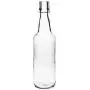 Viva Haushaltswaren 6 Glass Bottles 500 ml with Swing Tops for Self-Filling incl. A White Filling Funnel Diameter 9.5 cm Viva Haushaltswaren 6 Glass Bottles 500 ml with Swing Tops for Self-Filling incl. A White Filling Funnel Diameter 9.5 cm