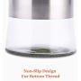 Food Storage Containers Jar 304 Stainless Steel with Lids Airtight Bpa Free Large, Cookie Jar Cereal Coffee Storage Containers Jar for Kitchen Pantry Organization Canister Candy Bulk, Orange/Green