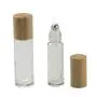 3 Bouteilles Transparentes de 10 ml (0,3 oz) avec Billes à Rouler en Acier Inoxydable et Couvercle en Bambou – Récipient Portable Réutilisable pour Voyage et Usage Quotidien 3 Bouteilles Transparentes de 10 ml (0,3 oz) avec Billes à Rouler en Acier Inoxydable et Couvercle en Bambou – Récipient Portable Réutilisable pour Voyage et Usage Quotidien
