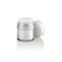 VASEANA 1PCS 15ml/0.5oz Airless Pump Jars Empty Refillable Makeup Cosmetic Jar Containers Airless Lotion Cream Via Pot Storages Dispenser with Lids Air Pump Travel Jars (Weiß)
