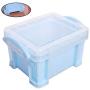 Amosfun Storage Plastic for Candy Cake Snack Gift Party Favors 12pcs (Blue)