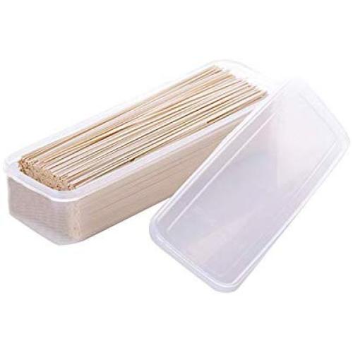 Kitchen noodle storage box/plastic transparent storage box/square food storage box