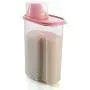 Bocal de Conservation Alimentaire Anti-Condensation pour Cuisine, Pot de Conserve, Cruet Transparent en Verre, Jaune, 2.5L Bocal de Conservation Alimentaire Anti-Condensation pour Cuisine, Pot de Conserve, Cruet Transparent en Verre, Jaune, 2.5L