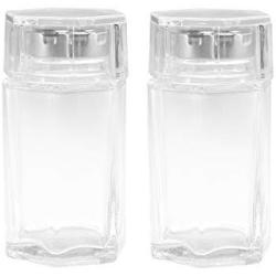 UPKOCH 2pcs Glass Mason Jars Transparent Hexagonal Honey Bottle Jam Jar with Airtight Lid for Kitchen Dry Food Jelly Craft Storage 120ML