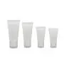 20PCS Emply Refillable Plastic Cosmetic Soft Tube Vial Bottles with Flip Cover Makeup Travel Sample Packing Storage Holder Container for Toothpaste Shampoo Facial Cleanser Body Lotion (100ml/3.4oz)