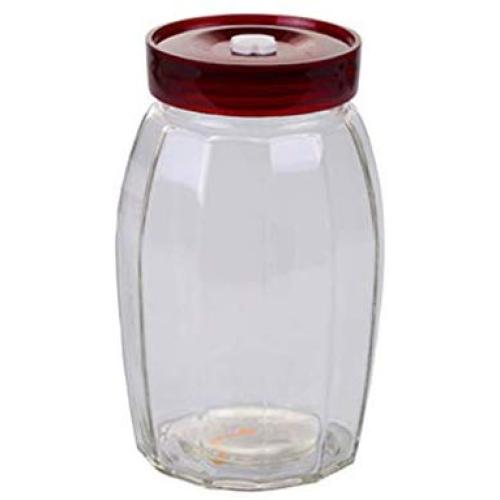 Dicht verschließbare Küchen-Lebensmittelbehälter Glasbehälter für Lagerung, Feuchtigkeitsdicht, für Marmelade, Cruet, Tank, Glas, Transparent, Getreide - Küchenlagerung
