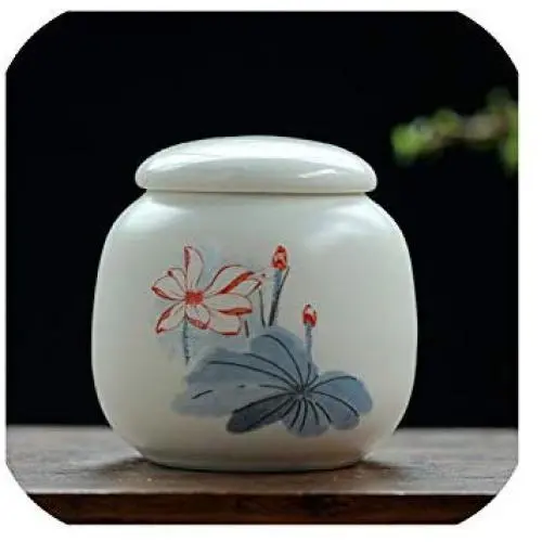 7.5x7.5Cm Ceramic Tea Box Small Tea Canister Kitchen Salt Sugar Seasoning Dried Nuts Storage Container Home Storage Bottles Jars,Yuhe 7.5x7.5Cm Ceramic Tea Box Small Tea Canister Kitchen Salt Sugar Seasoning Dried Nuts Storage Container Home Storage Bottles Jars,Yuhe